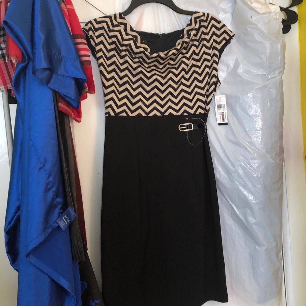 NWT Beautiful business dress or LBD with belt